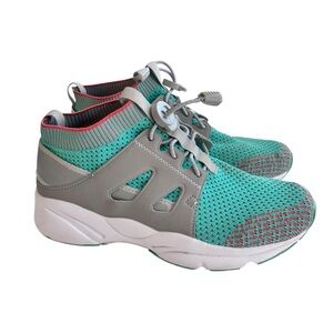 Propét Women's Stability Strider Teal/Gray Tennis Shoes Sz 7.5
